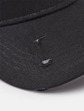 Distressed Trucker Cap / Black-Accessories-Accessories