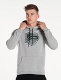 Apex Hoodie / Marl Grey-Jackets & Hoodies-Mens