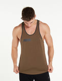 Aspect Stringer Vest / Khaki-Stringers & Tanks-Mens