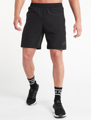 BreathEasy® Training Shorts / Black-Shorts-Mens