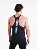 Essential BreathEasy® Stringer Vest / Black-Stringers & Tanks-Mens