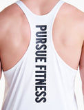 Essential BreathEasy® Stringer Vest / White-Stringers & Tanks-Mens