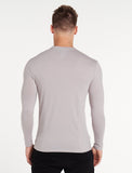 Essential Long Sleeve / Grey-T-Shirts & Tops-Mens