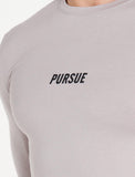 Essential Long Sleeve / Grey-T-Shirts & Tops-Mens