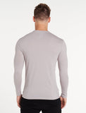 Essential Long Sleeve / Grey-T-Shirts & Tops-Mens