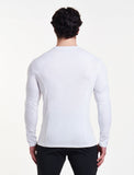 Essential Long Sleeve / White-T-Shirts & Tops-Mens