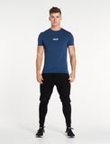 Essential T-Shirt / Blue-T-Shirts & Tops-Mens