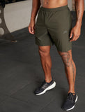 Mens-Hybrid Everyday Shorts / Dark Olive