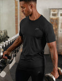 Mens-Hybrid Everyday T-Shirt / Black