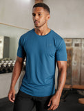 Mens-Hybrid Everyday T-Shirt / Blue Marl