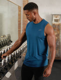 Mens-Hybrid Everyday Tank / Blue Marl