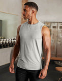 Mens-Hybrid Everyday Tank / Grey Marl