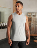 Mens-Hybrid Everyday Tank / Grey Marl