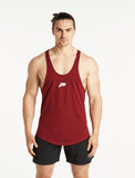 Icon Stringer Vest / Burgundy-Stringers & Tanks-Mens