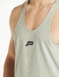 Icon Stringer Vest / Heather Grey-Stringers & Tanks-Mens