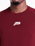 Icon T-Shirt / Burgundy-T-Shirts & Tops-Mens