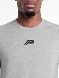 Icon T-Shirt / Heather Grey-T-Shirts & Tops-Mens