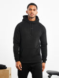 Icon Tapered Hoodie / Black