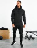 Icon Tapered Hoodie / Black