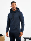 Icon Tapered Hoodie / Dark Navy