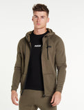 Icon Tapered Jacket / Khaki-Jackets & Hoodies-Mens