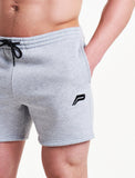Icon Tapered Shorts / Heather Grey-Shorts-Mens