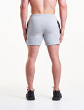 Icon Tapered Shorts / Heather Grey-Shorts-Mens