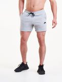 Icon Tapered Shorts / Heather Grey-Shorts-Mens