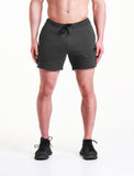 Icon Tapered Shorts / Slate-Shorts-Mens