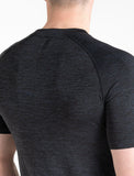 Intensity Seamless T-shirt / Black Marl-T-Shirts & Tops-Mens