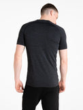 Intensity Seamless T-shirt / Black Marl-T-Shirts & Tops-Mens