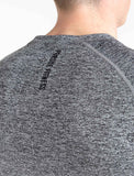Intensity Seamless T-shirt / Charcoal Marl-T-Shirts & Tops-Mens