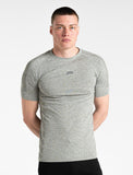 Intensity Seamless T-shirt / Khaki Marl-T-Shirts & Tops-Mens