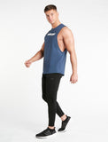 Offset Tank / Dusky Blue-Stringers & Tanks-Mens