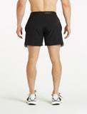Performance Mid-Rise Shorts / Black-Shorts-Mens