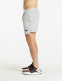 Performance Mid-Rise Shorts / Grey-Shorts-Mens