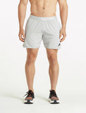 Performance Mid-Rise Shorts / Grey-Shorts-Mens