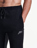 Pro-Fit Tapered Bottoms / Black.Grey-Joggers & Bottoms-Mens