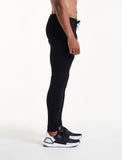 Pro-Fit Tapered Bottoms / Triple Black-Joggers & Bottoms-Mens