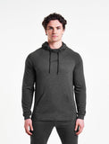 Response Hoodie / Heather Charcoal-Jackets & Hoodies-Mens