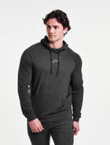 Response Hoodie / Heather Charcoal-Jackets & Hoodies-Mens