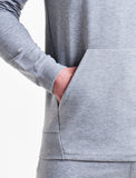 Response Hoodie / Light Grey-Jackets & Hoodies-Mens