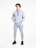 Response Hoodie / Light Grey-Jackets & Hoodies-Mens