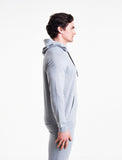 Response Hoodie / Light Grey-Jackets & Hoodies-Mens