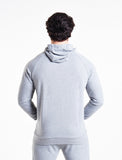 Response Hoodie / Light Grey-Jackets & Hoodies-Mens