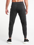 Seamless Stretch-Fit Bottoms / Digital Black.Grey-Joggers & Bottoms-Mens