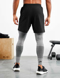 Seamless Training Leggings / Grey Marl