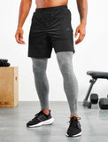 Seamless Training Leggings / Grey Marl