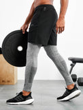 Seamless Training Leggings / Grey Marl