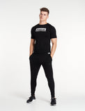 Team T-Shirt / Black-T-Shirts & Tops-Mens